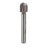 Whiteside 1403 Round Nose Bit, 3/8 Dia, 1/2 Cut Length, 1/4 Shank